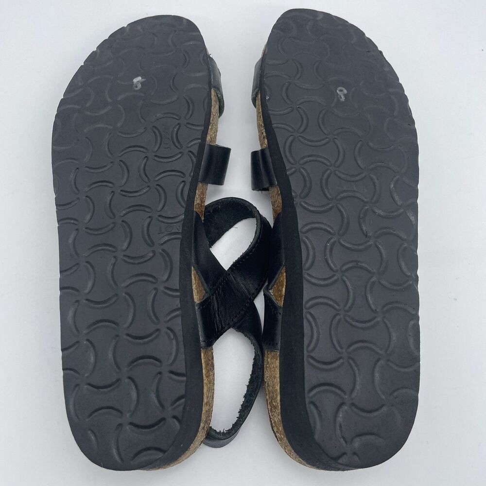 NAOT Kayla Israeli Sandals Women's US 8 / 39 Black Leather GorpCore Outdoors - Picture 12 of 16